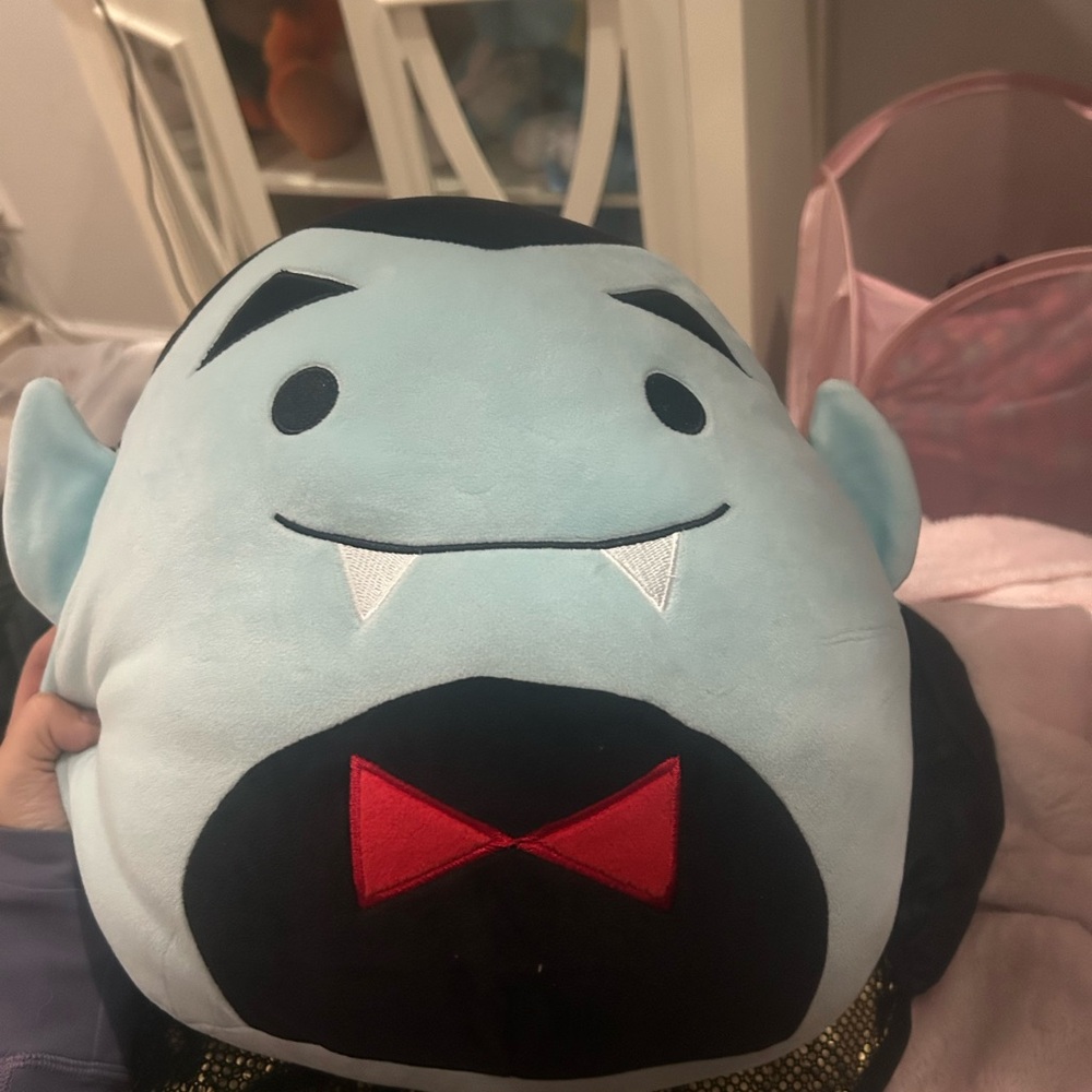 2 different vampire plushys